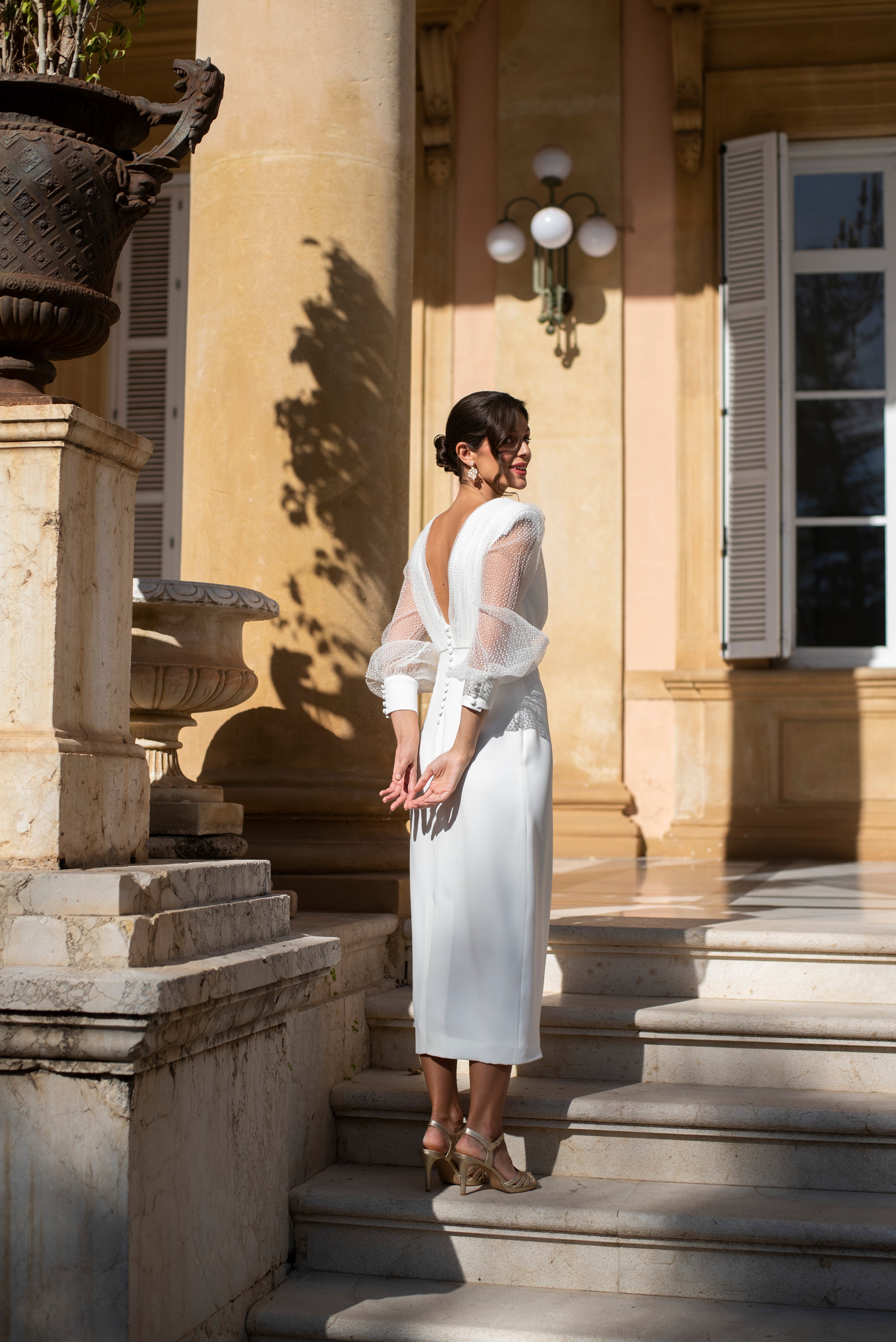 Robe Eliane - Blanc