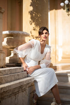 Robe Eliane - Blanc