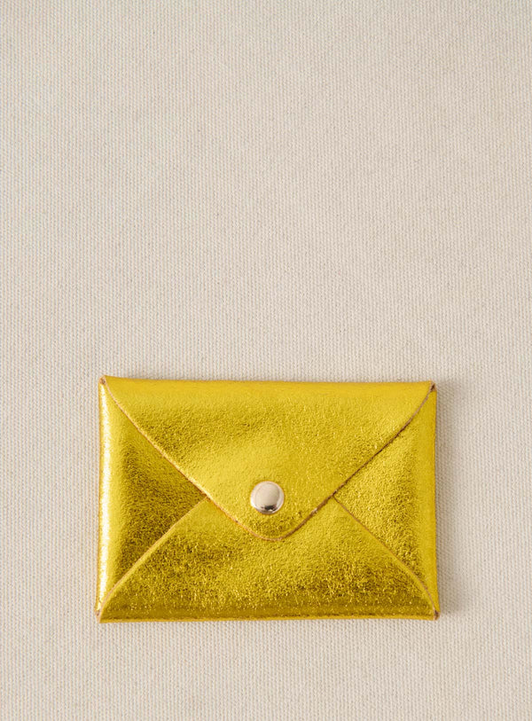 Emile Card Holder - Yellow