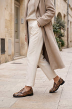 Mocassins Emilia Snake - Taupe