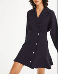 Claudie Pierlot - Robe C&T - Rasberry - Marine