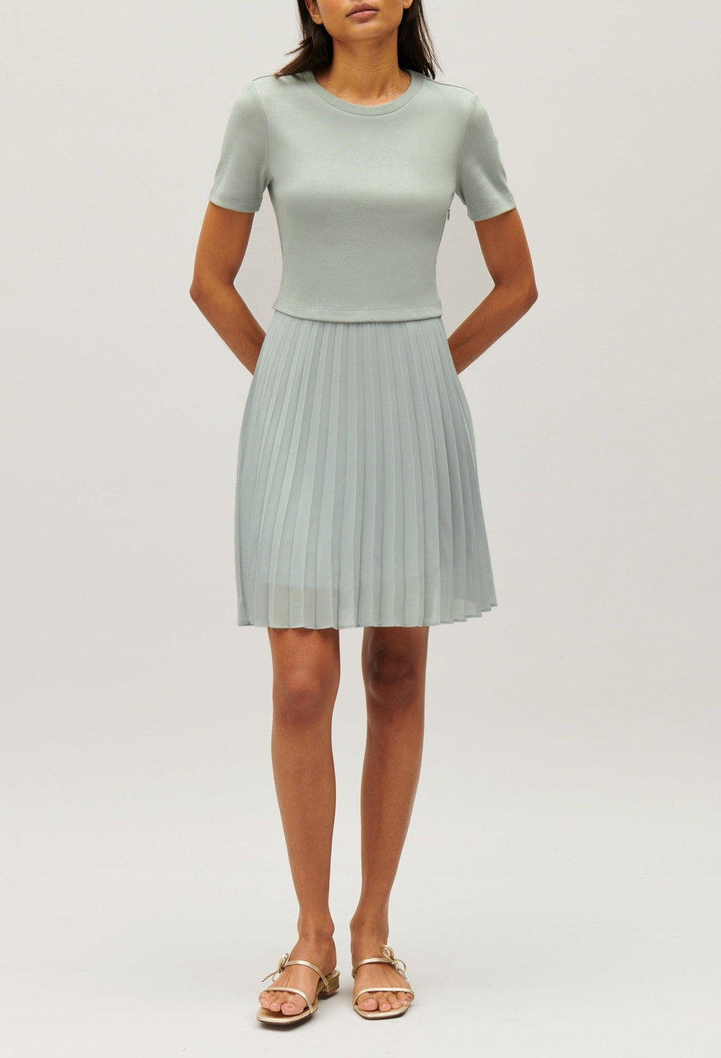 Claudie Pierlot - Knit Dress - Telicourta - Almond