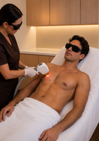 Depilación láser para hombre: hombros + diagnóstico – 3 sesiones