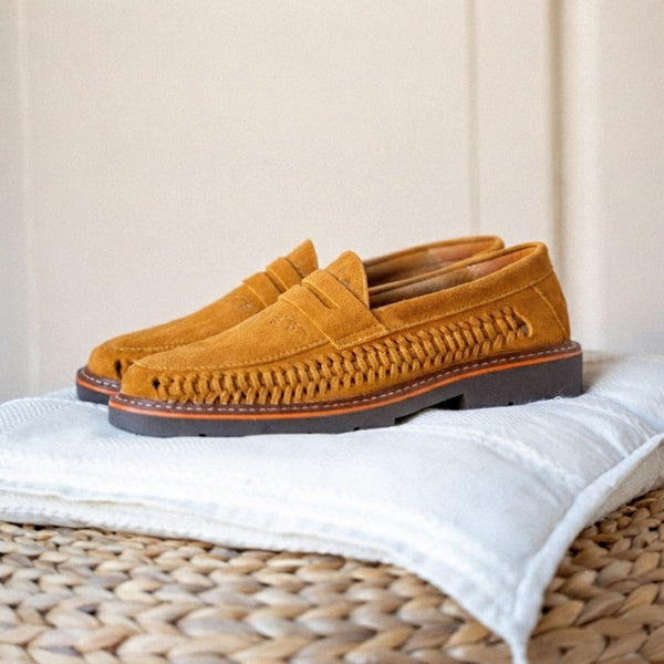 Mocasines Ernesto - Ante Ocre