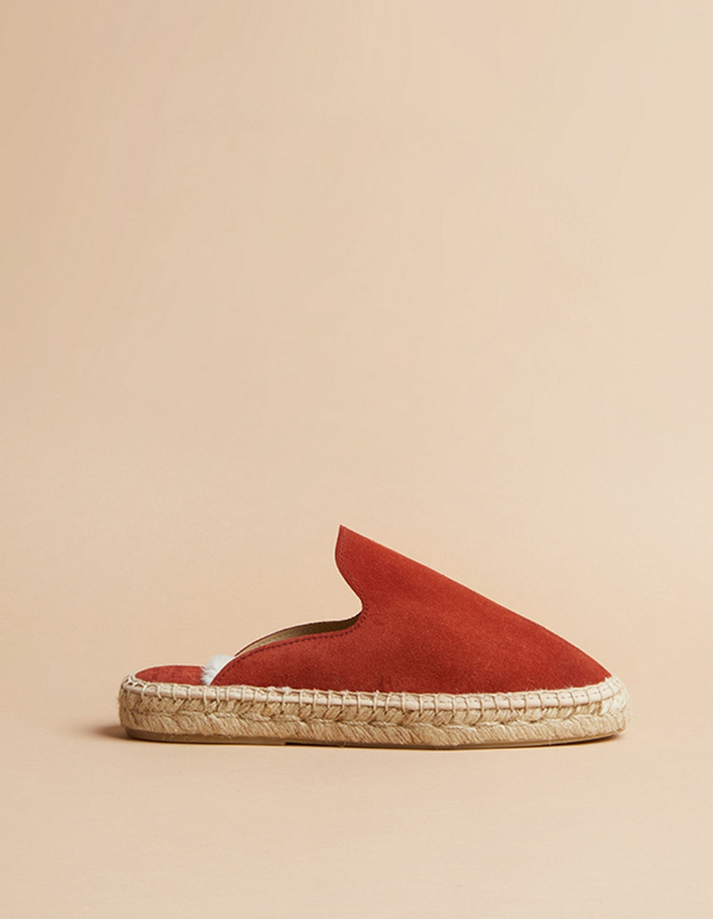 Espadrilles Plar Copenhague - Cuir Daim Terracotta - Femme