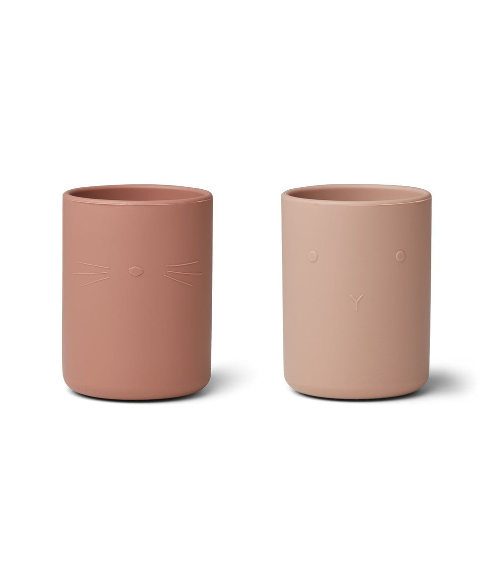 Lot De 2 Tasses Ethan - Mélange De Roses