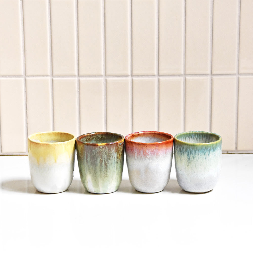Set de 4 tazas de espresso - Mix Verde