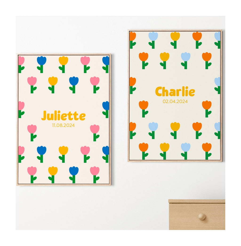 Affiches Personnalisées - Fleurs