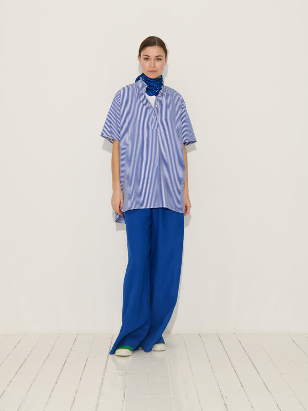 Pharel Shirt - Blue Stripe