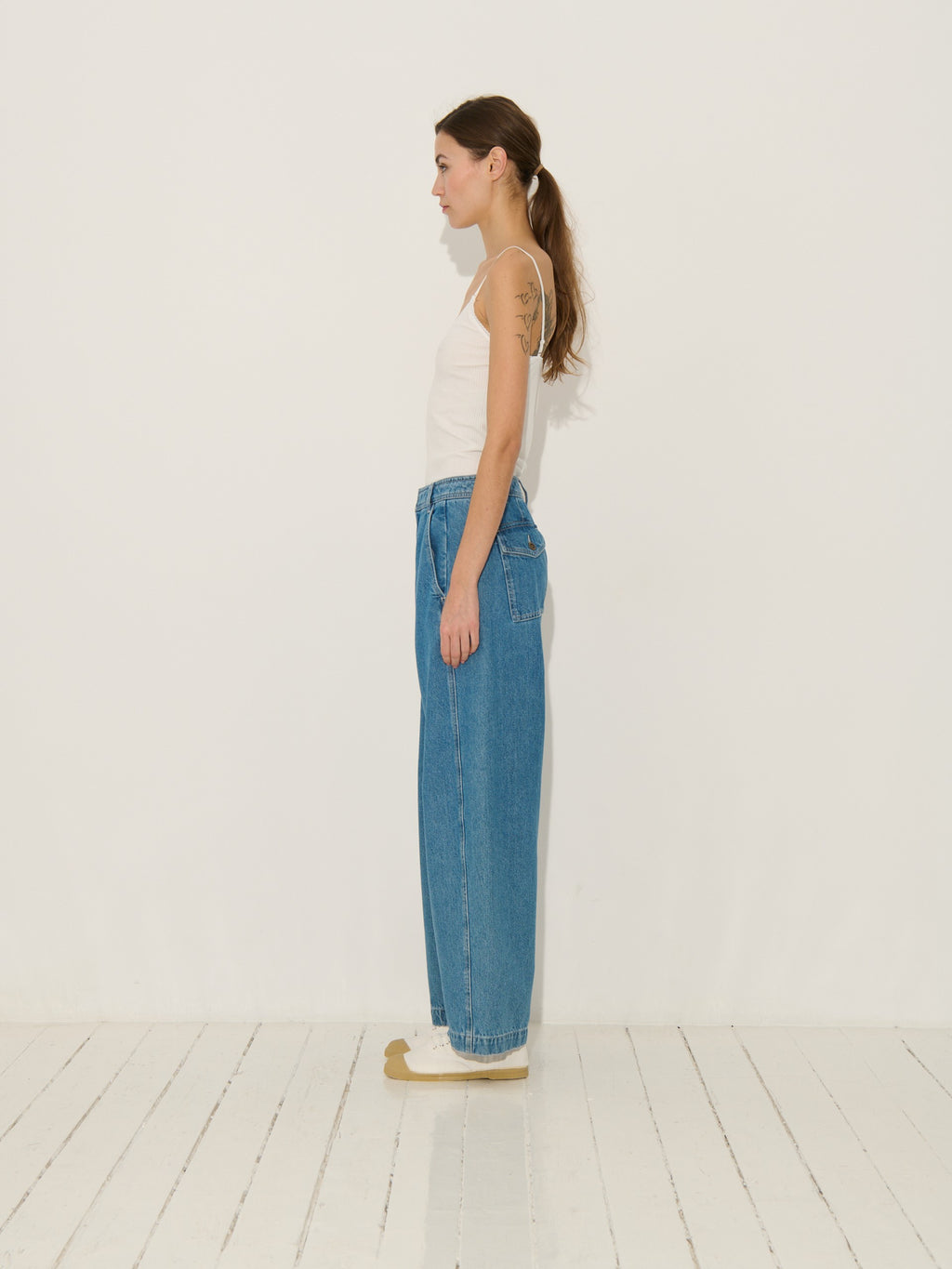 Pantalon Perine - Denim - Femme