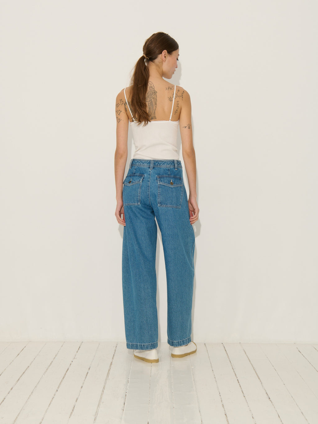 Pantalon Perine - Denim - Femme