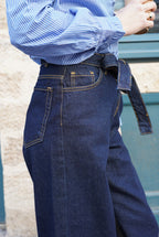 Jean Large Eliott Denim Foncé
