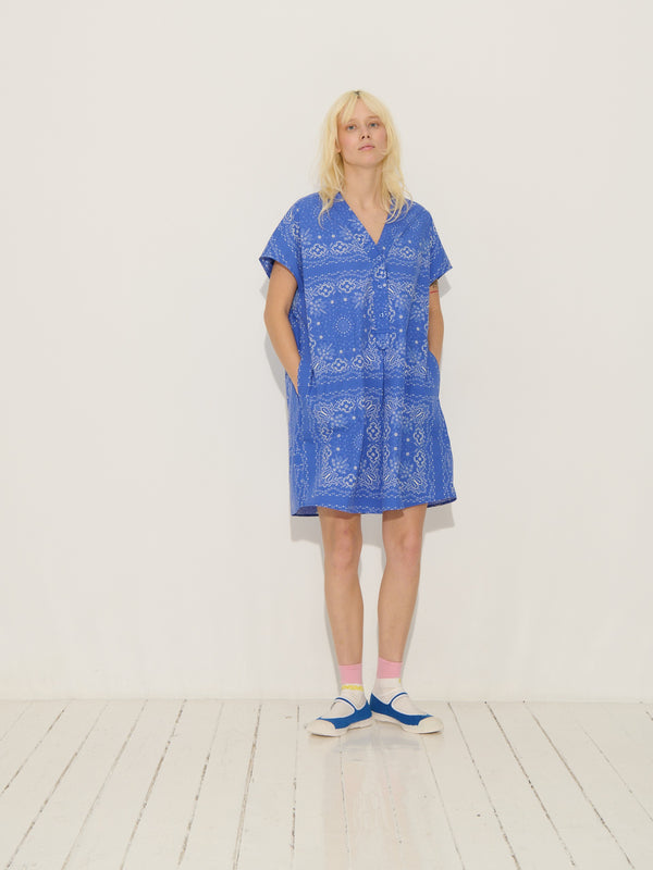 Vestido Paloma - Azul
