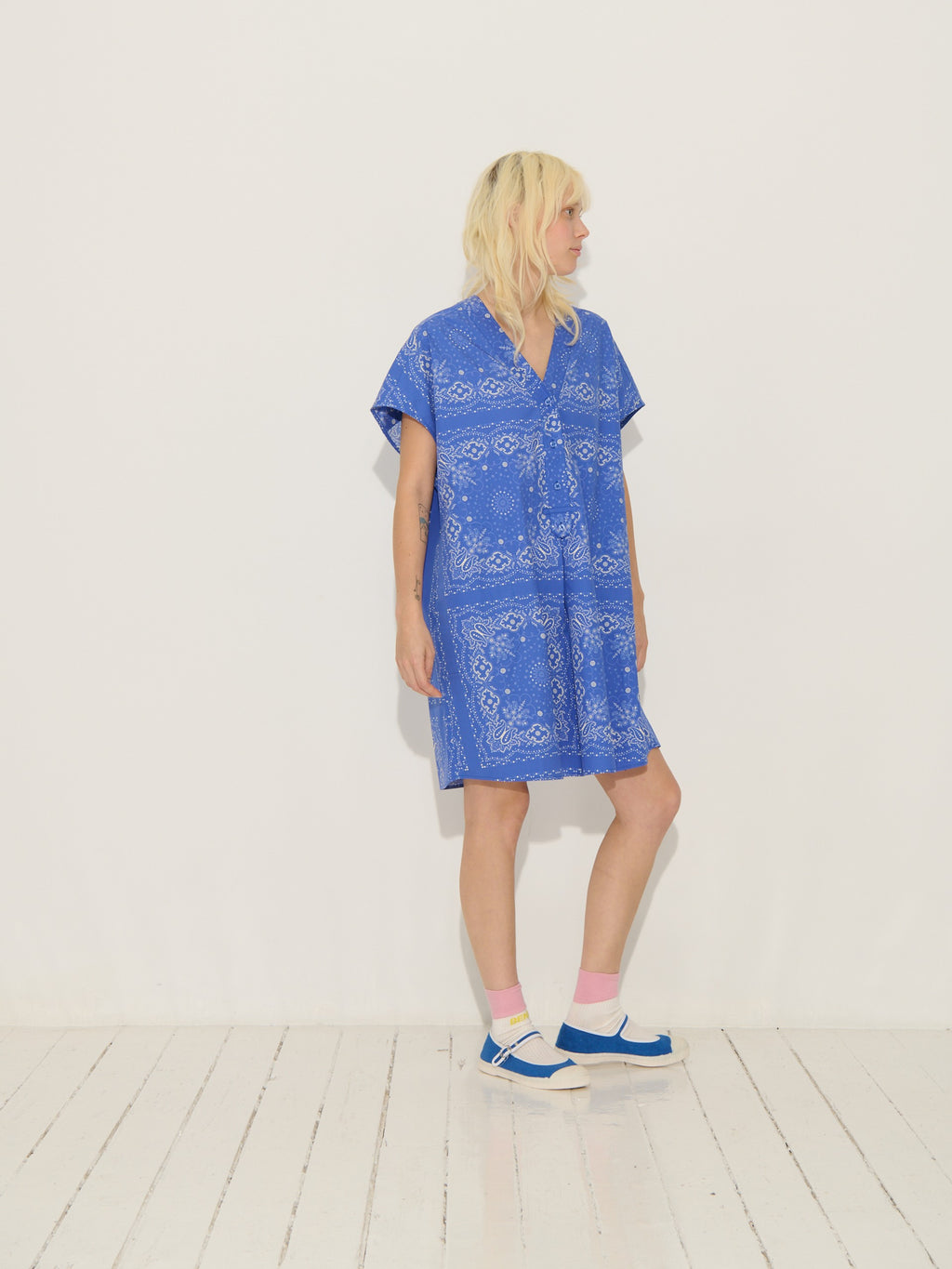 Paloma Dress - Blue - Women