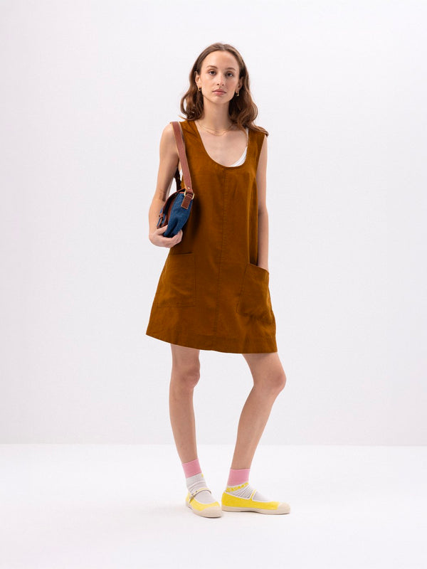 Vestido Paciencia - Caramelo