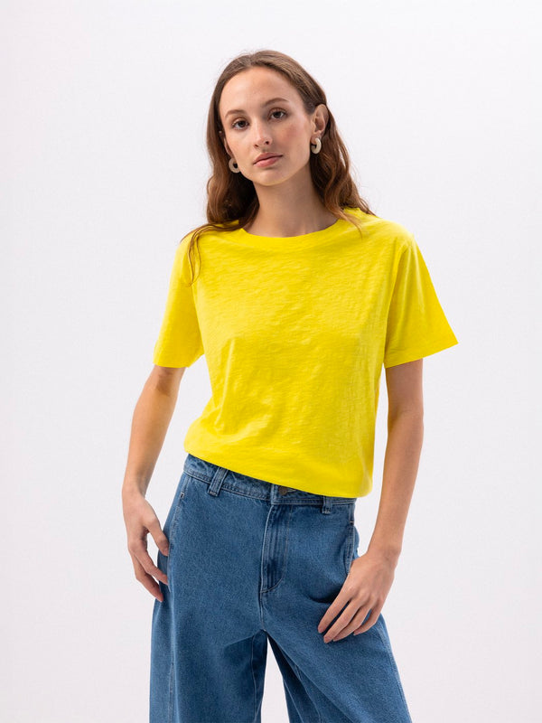 Camiseta Julio - Amarillo