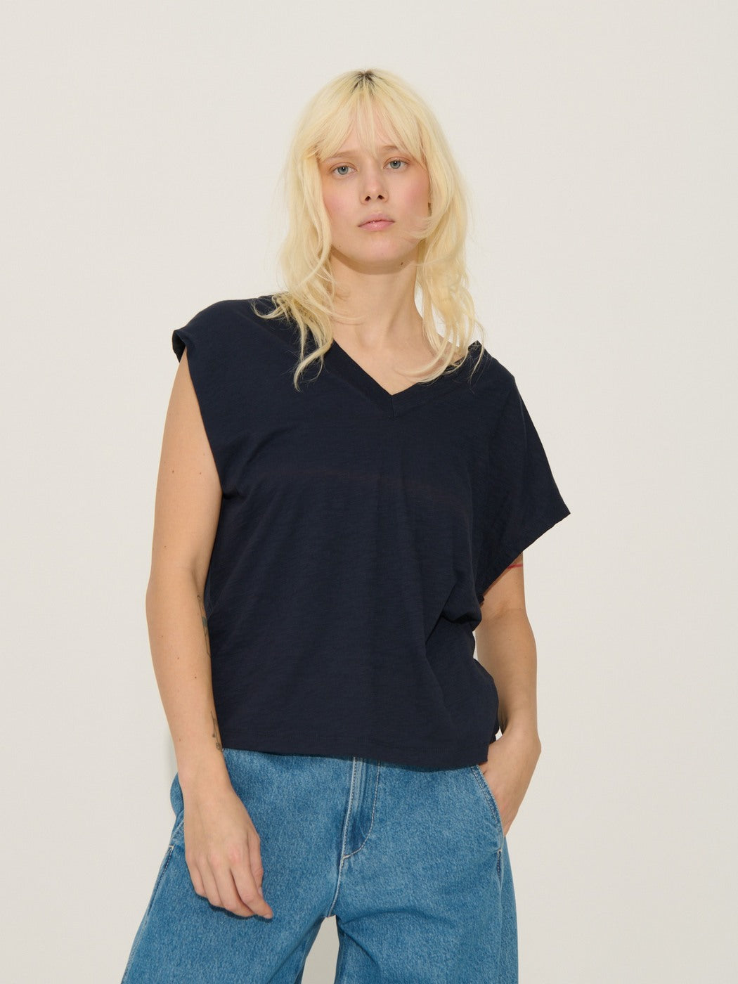 T-Shirt Lucia - Bleu Nuit
