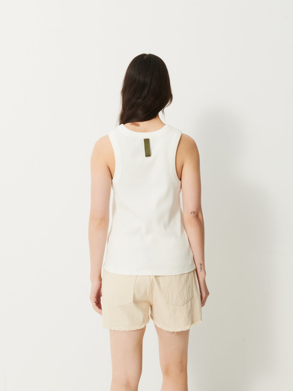 Bonita camiseta sin mangas Bensimon Edición - Crudo
