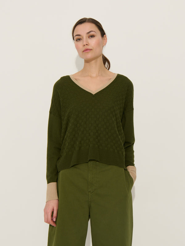 Patrice Sweater - Khaki