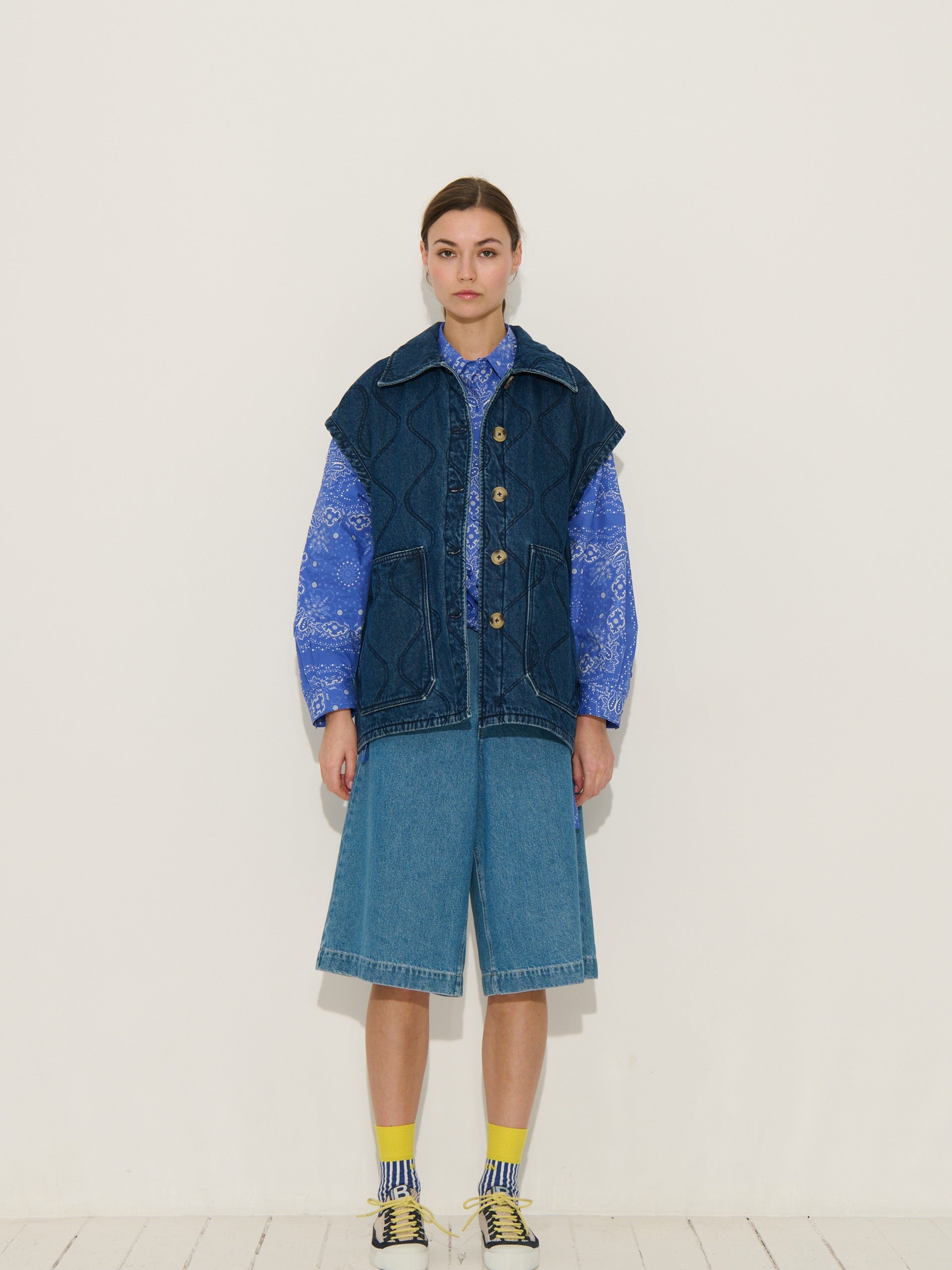 Chaqueta Parvati - Denim - Mujer