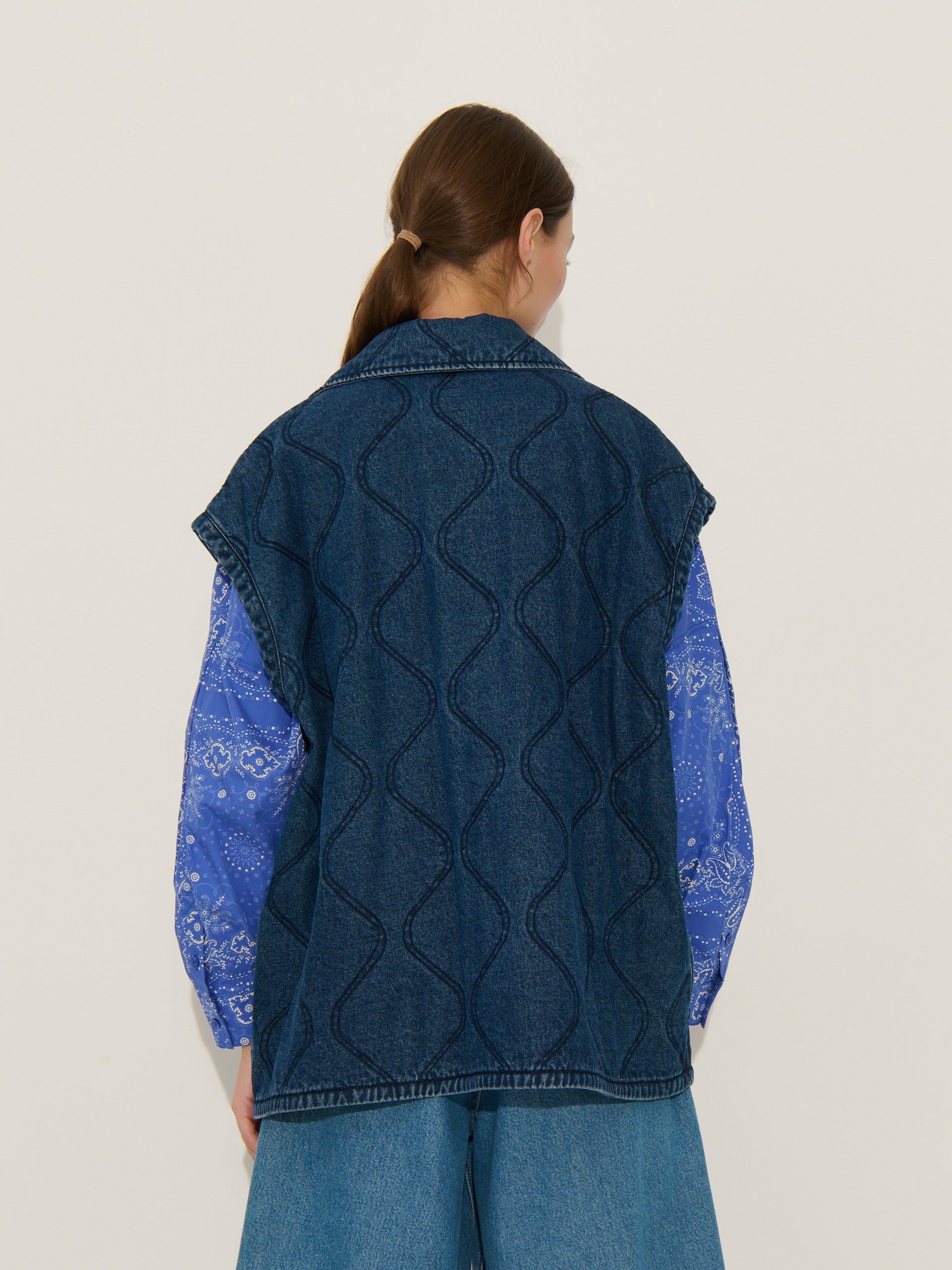 Chaqueta Parvati - Denim - Mujer