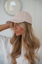 Casquette Velours Iconique - Rose