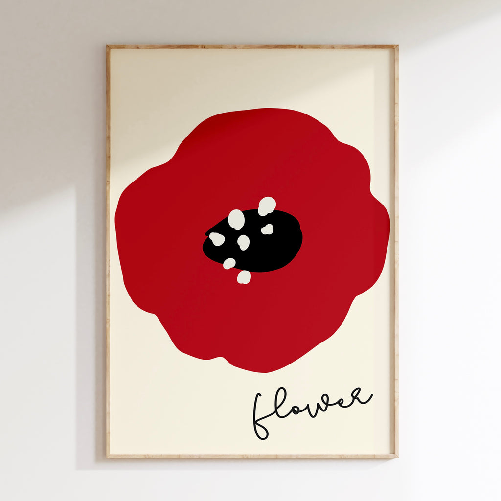 Flower Red - Rouge