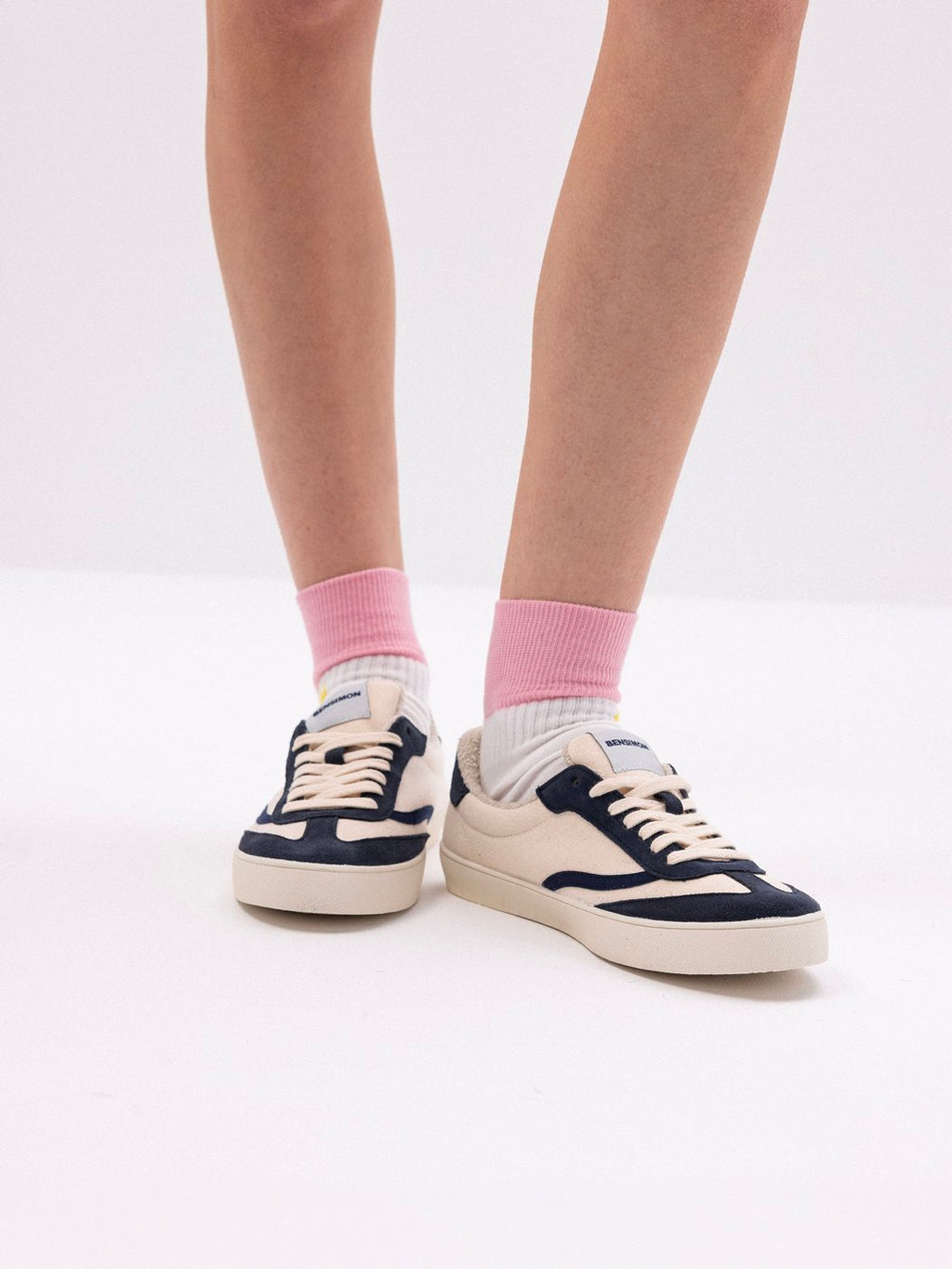 Baskets Retro - Blanc