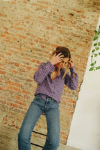 Mahaut Purple Blouse