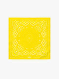 Square Bandana Scarf - Yellow