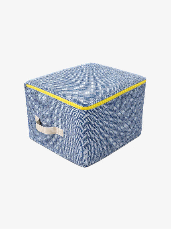 Estuche Casa Étnico M - Azul Marino