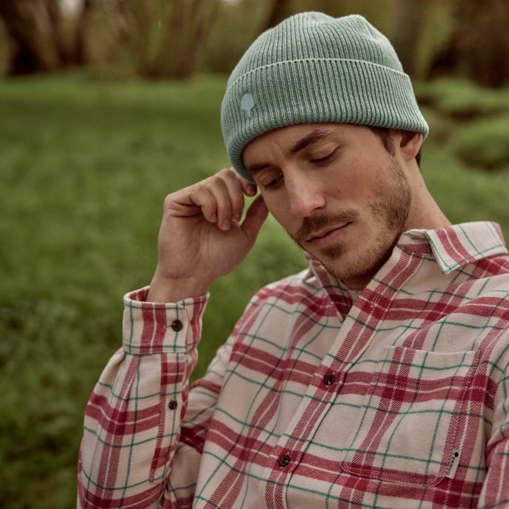 Gorro Verde Beany - Hombre