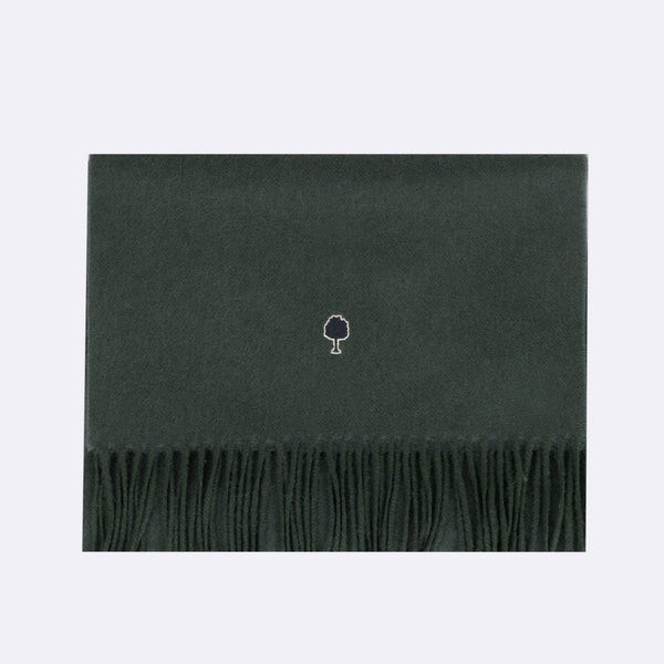 Dark Green & Multicolour Scarf - Men