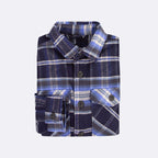 Sur-Chemise Bleu Foncé & Blanche Flavigny - Homme