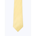 Fursac - Cravate Jaune Unie - Jaune Pale