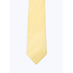 Fursac - Cravate Jaune Unie - Jaune Pale