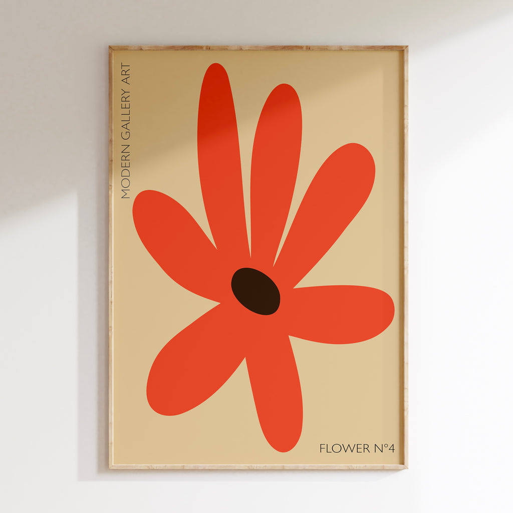 Flower N4 - Orange