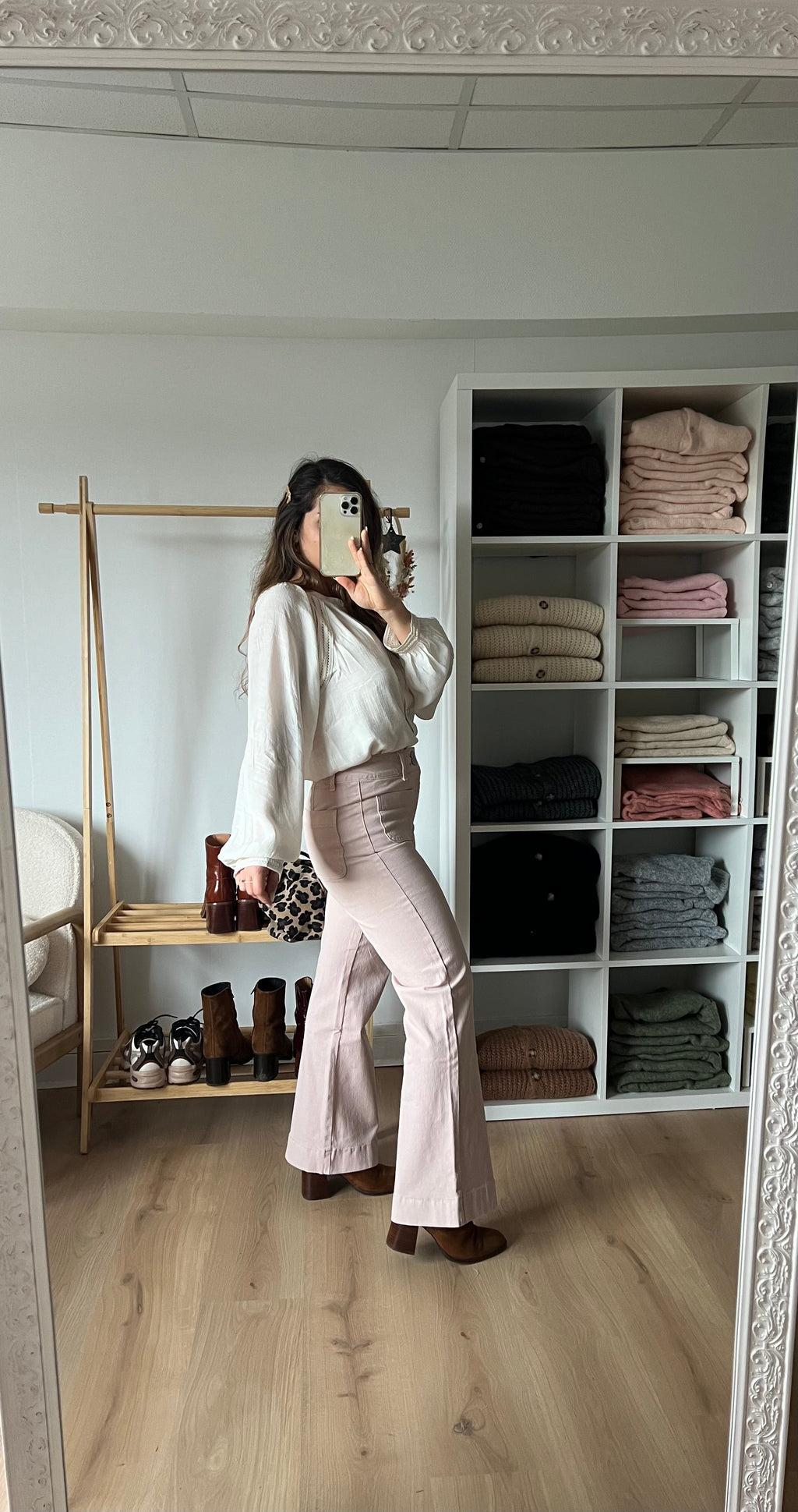 Flare Jeans Elenette Rose