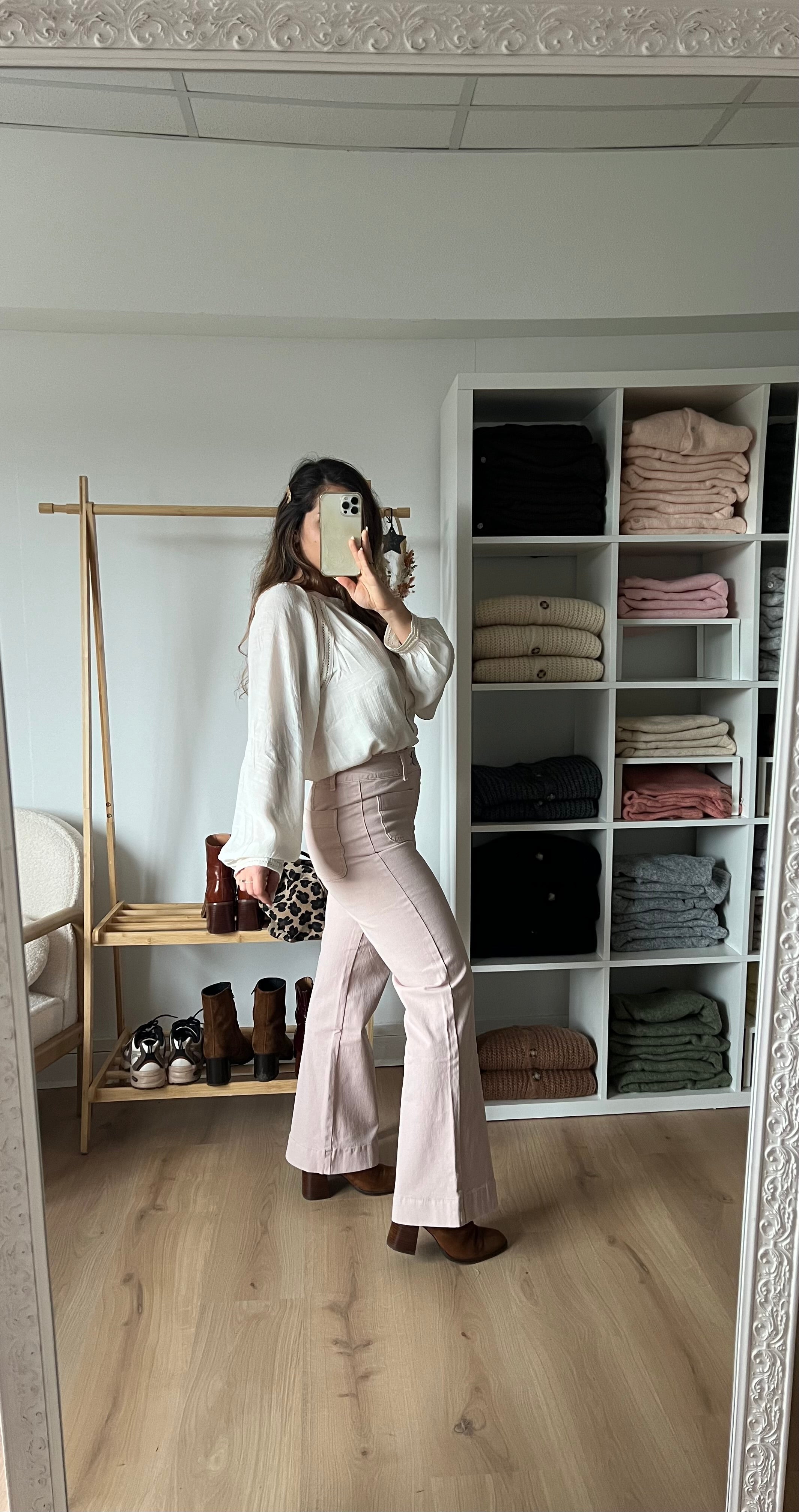 Flare Jeans Elenette Rose