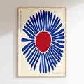Flower N2 - Bleu