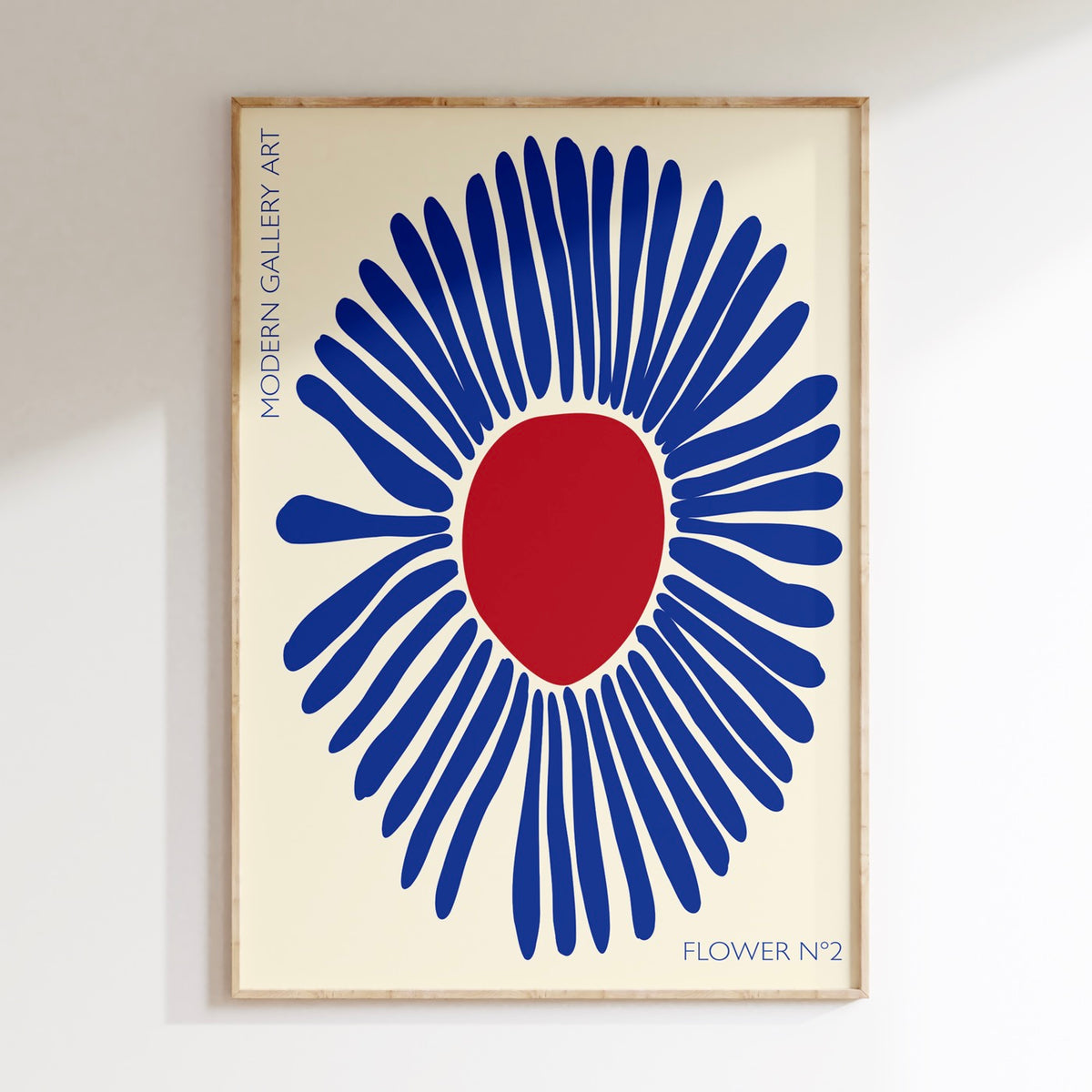 Flower N2 - Bleu