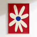 Flowers - Affiche Flower N1 - Rouge