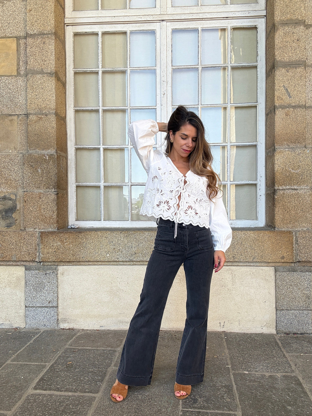 Juliette Embroidered Blouse