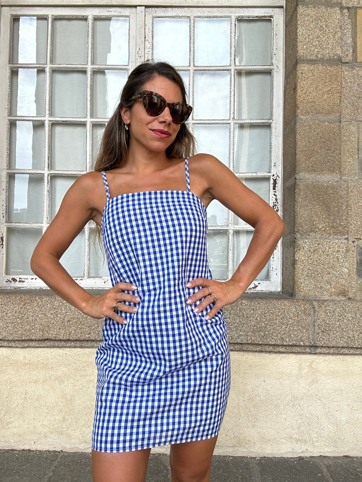 Robe Sara bleu