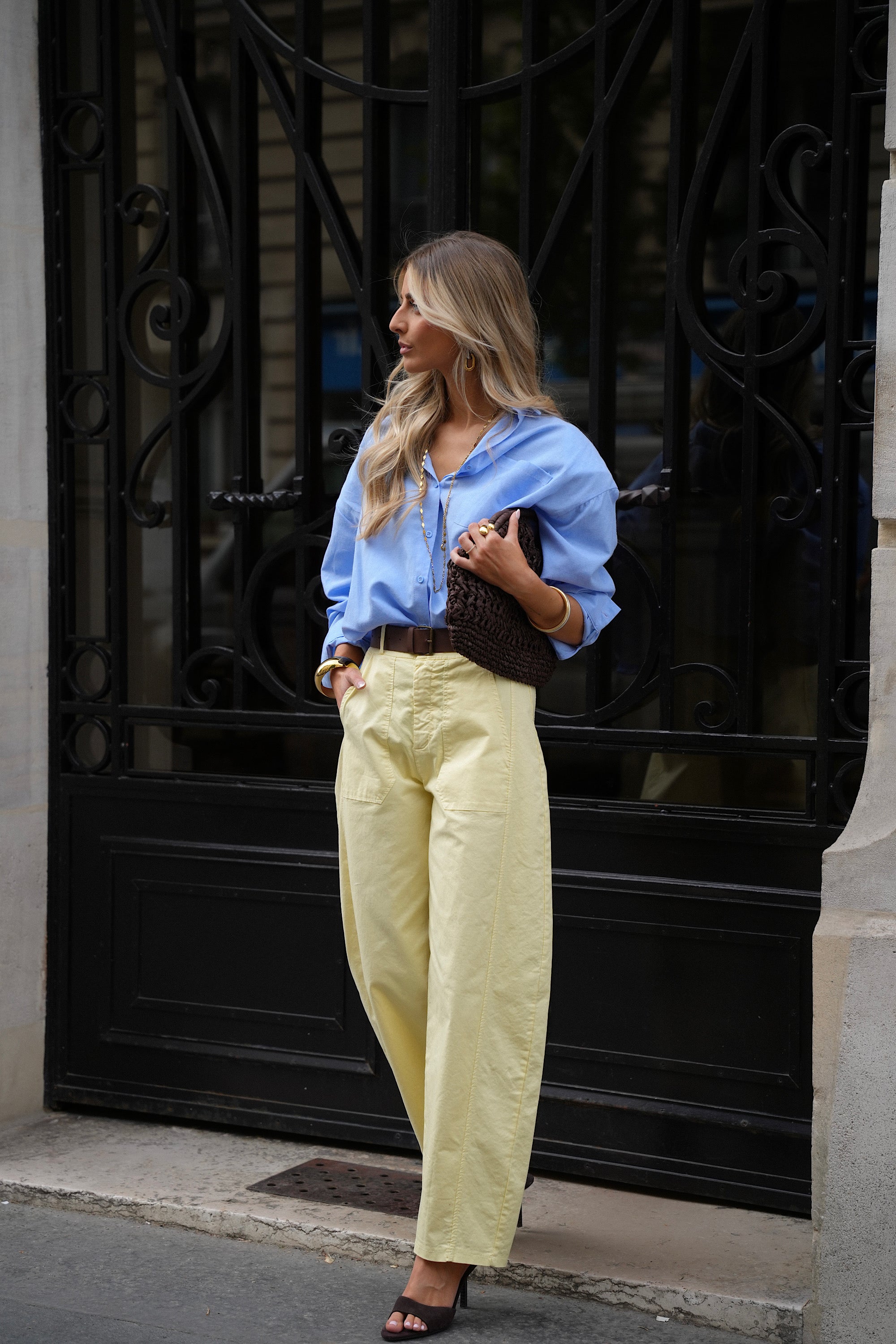 Jay Balloon Pants - Yellow