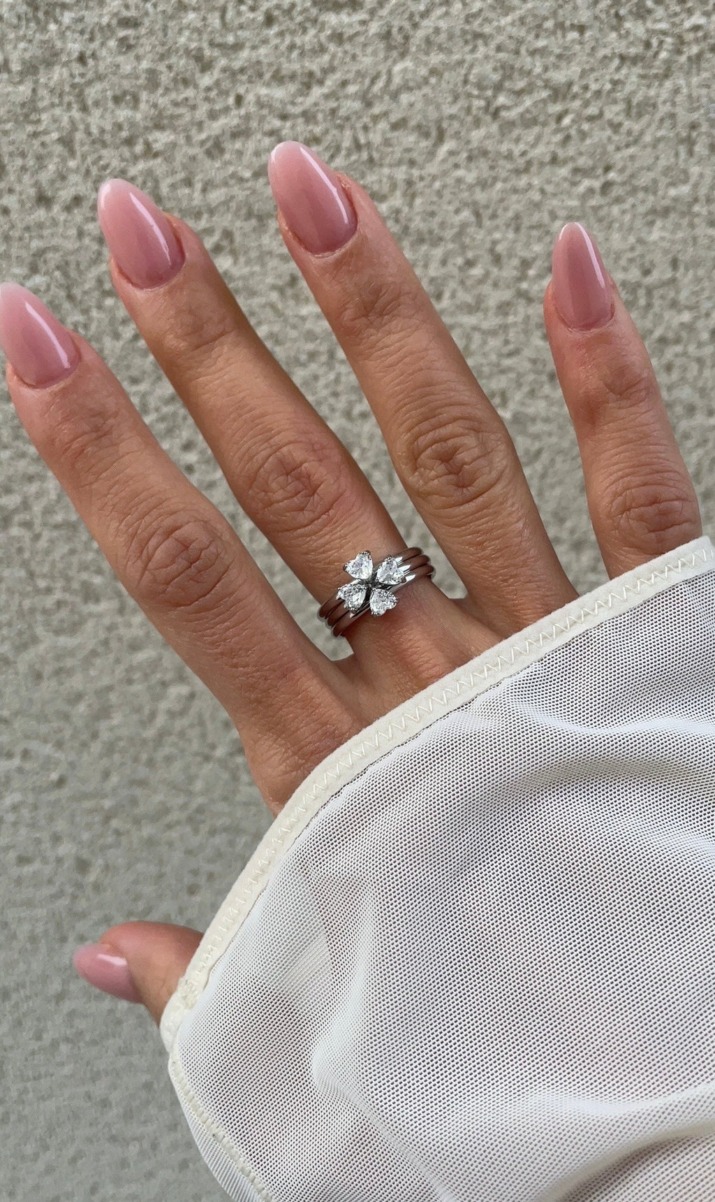 Anello a quadrifoglio