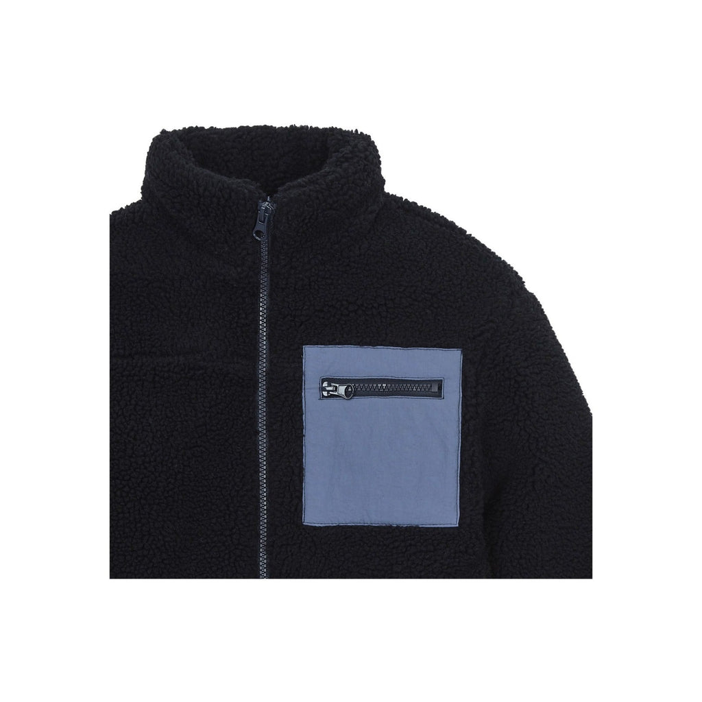 Sherpa Jacket - Navy Blue - Boy