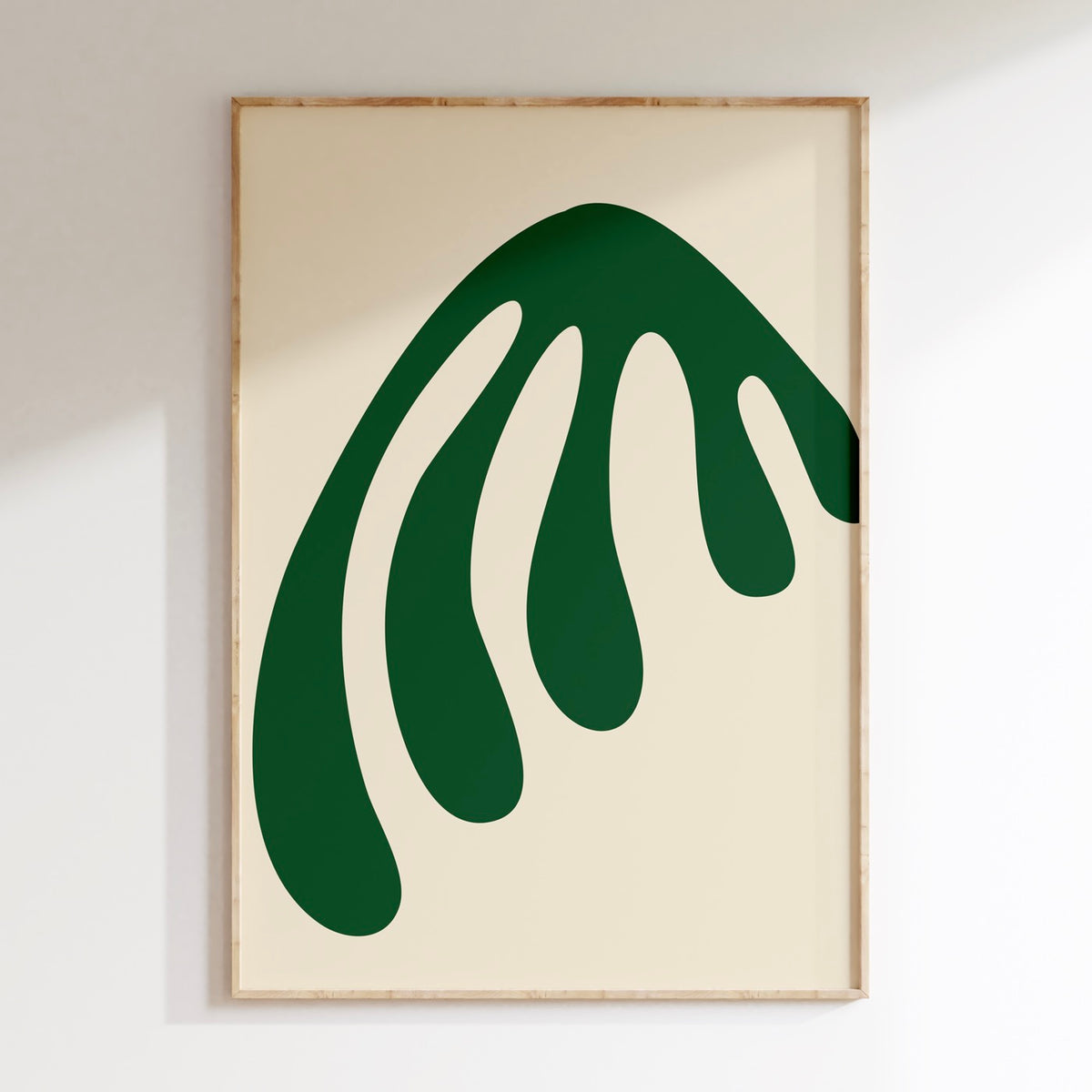Modern Flower 1 - Green