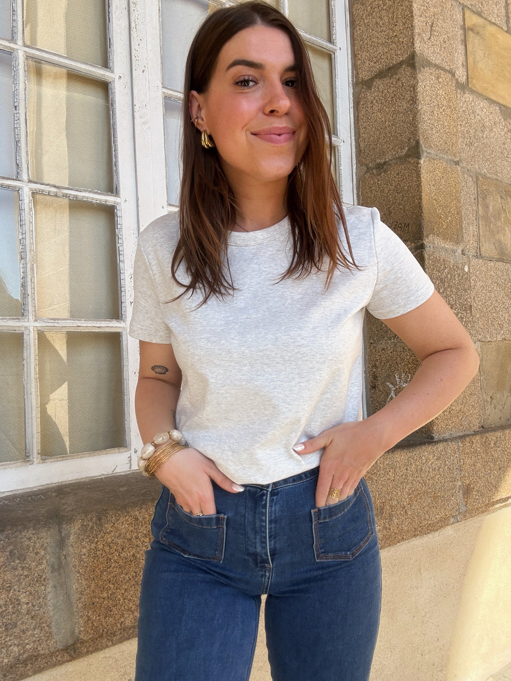 La camiseta Max gris perfecta