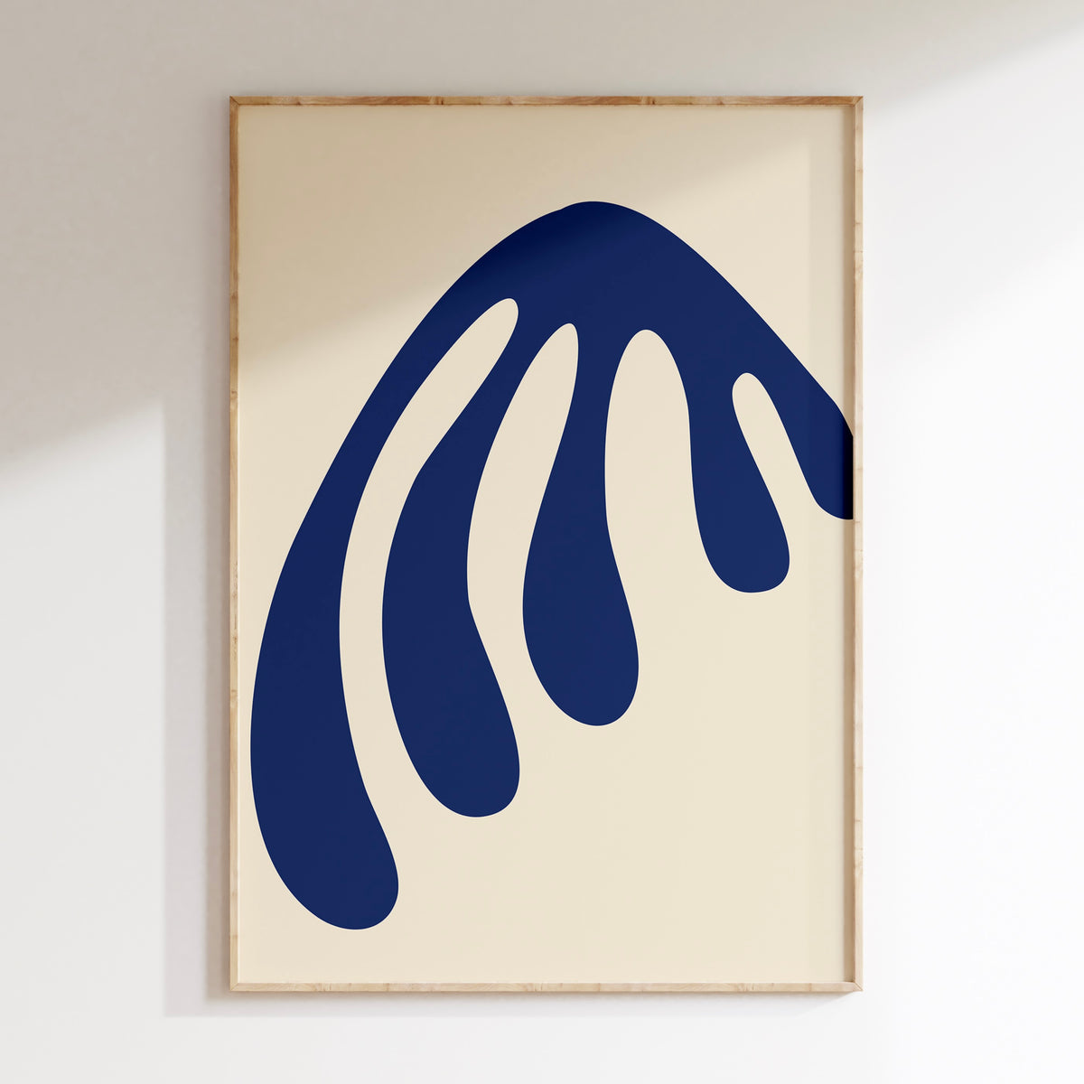 Modern Flower 1 - Blue